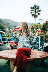 Lady Drinking Water